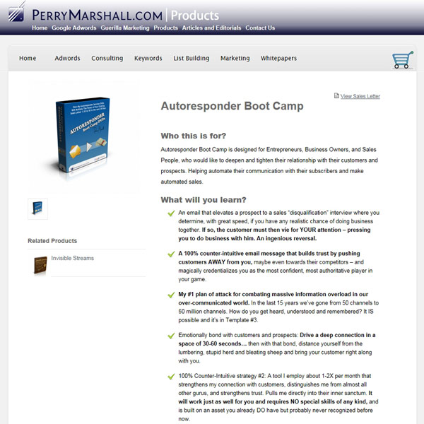 Autoresponder Boot Camp Features Autoresponder Boot Camp Features