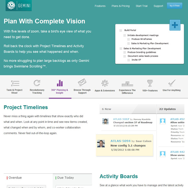 Gemini Planning Gemini Planning