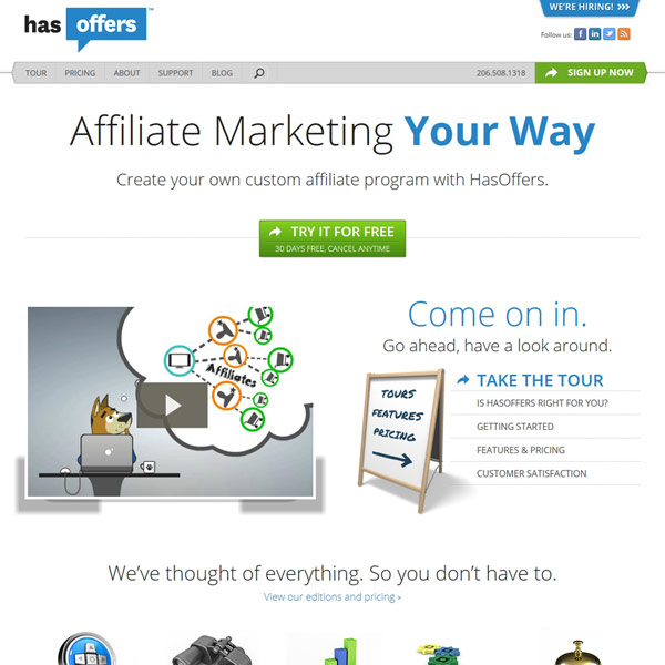 HasOffers Homepage HasOffers Homepage