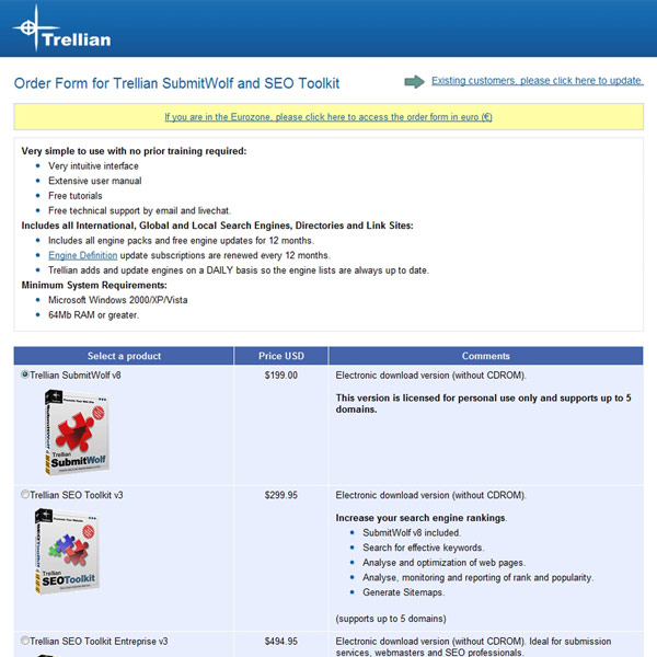 SubmitWolf Pricing SubmitWolf Pricing