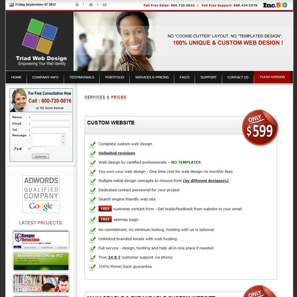 Triad Web Design Pricing Triad Web Design Pricing