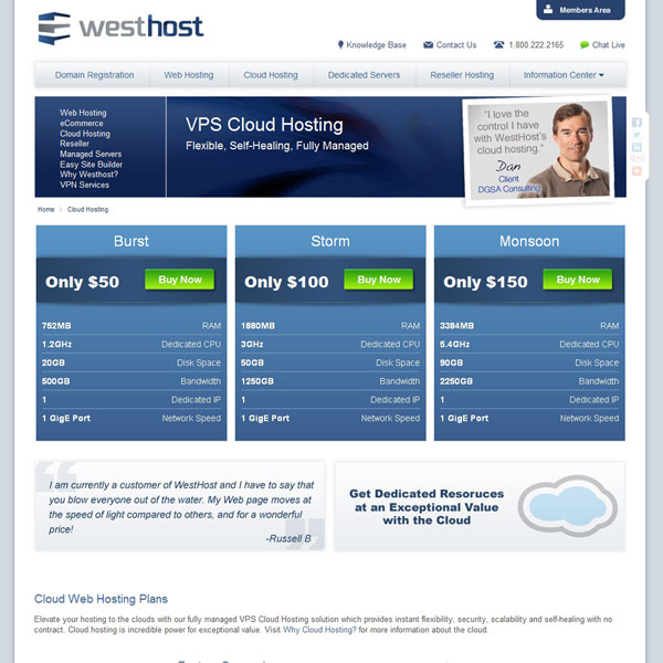 WestHost Cloud Hosting WestHost Cloud Hosting