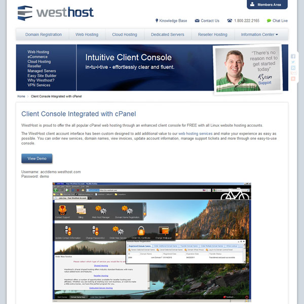 WestHost Hosted Cpanel Integration WestHost Cpanel Integration
