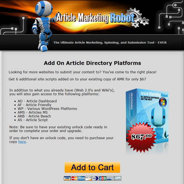Article Marketing Robot Article