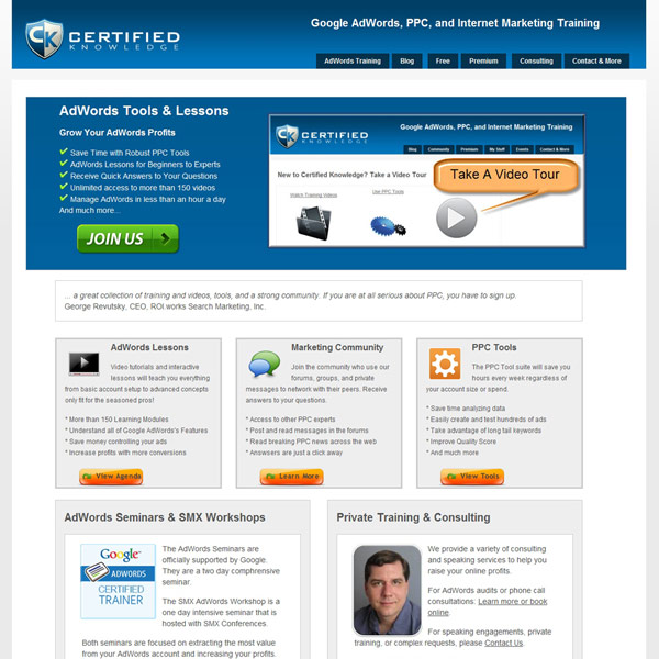 Certified Knowledge Homepage