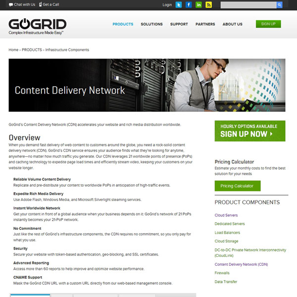 GoGrid Content Delivery Network