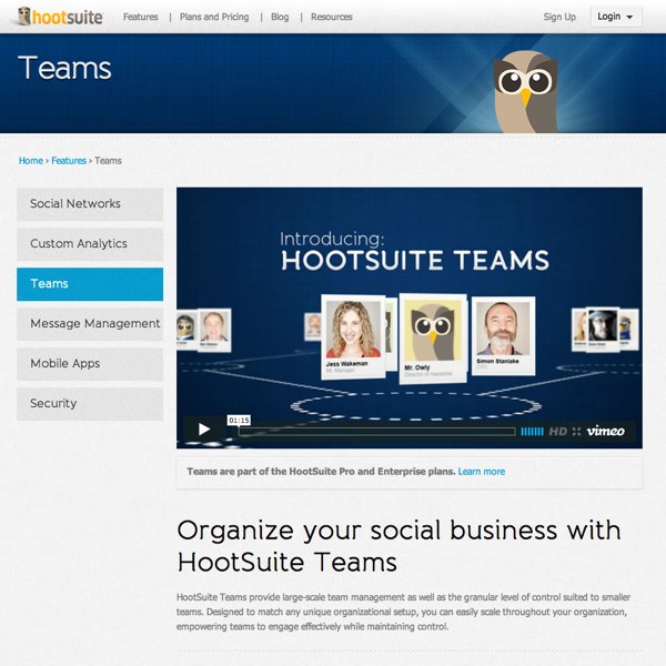 HootSuite Teams