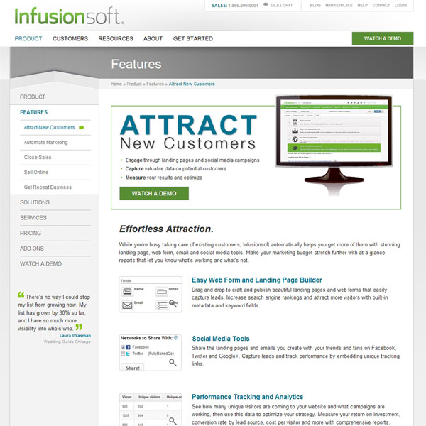 Infusionsoft Attract