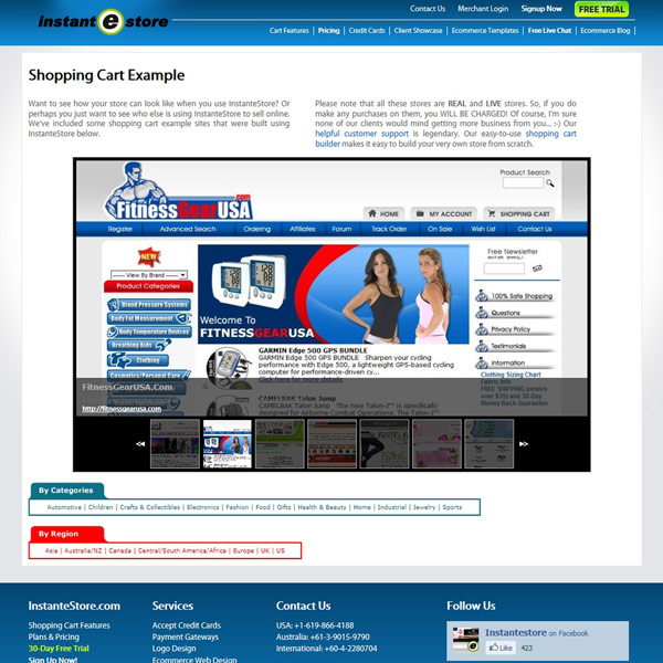 InstanteStore Client Gallery