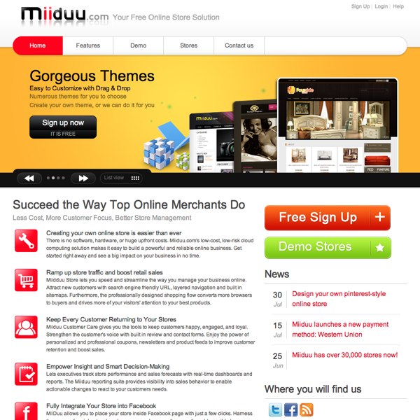 Miiduu Homepage