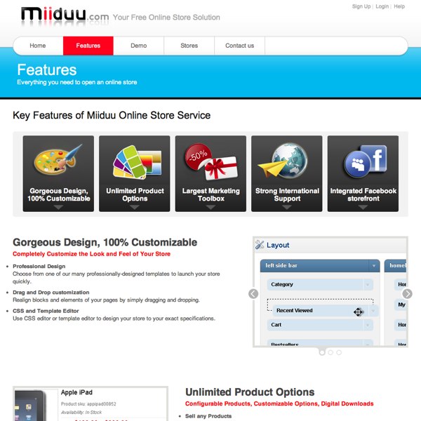 Miiduu Features