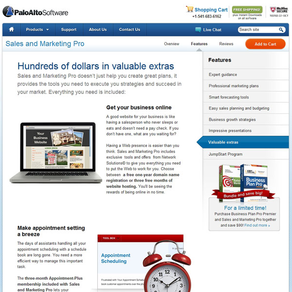 Sales and Marketing Pro Free Extras