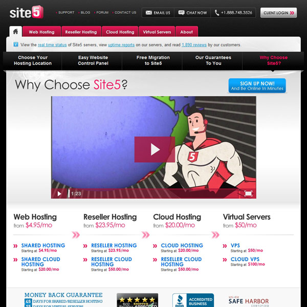 Site5 Homepage Site5 Homepage