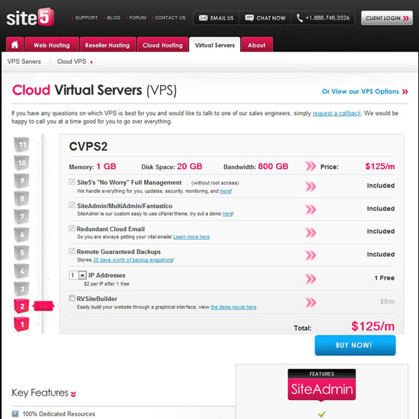 Site5 Cloud Virtual Servers Site5 Cloud Virtual Servers