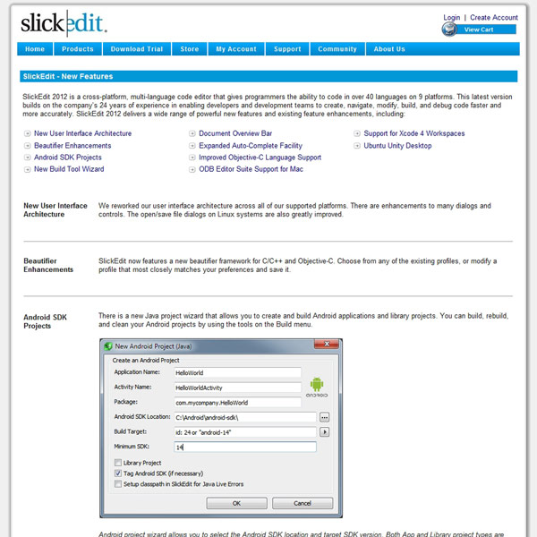 SlickEdit New Features