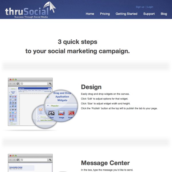 ThruSocial Getting Started